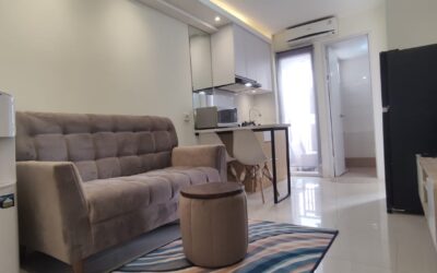 Disewakan Apartemen Bassura City Jasmine Furnished lantai 25