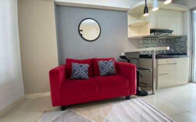 Disewakan Apartemen Bassura City Flamboyan Furnished lantai 10