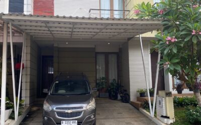 Dijual Rumah Greenwoods Townhouse Ciputat Timur